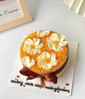  Bông Lan Trứng Muối Sinh Nhật 