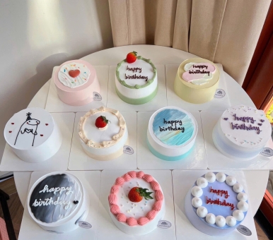 Bánh Kem Bento Mini – Nhỏ Xinh, Xịn Xò, Chuẩn Trend Hàn Tại Keo Ngọt Bakery