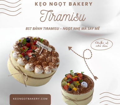 Top 5 Mẫu Bánh Tiramisu Hot Nhất 2025 – Hương Vị Tinh Tế, Thiết Kế Sang Trọng Tại Kẹo Ngọt Bakery