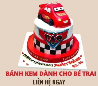 Bánh Kem Dành Cho Bé Trai – Mẫu Đẹp, Ngộ Nghĩnh Tại Kẹo Ngọt Bakery