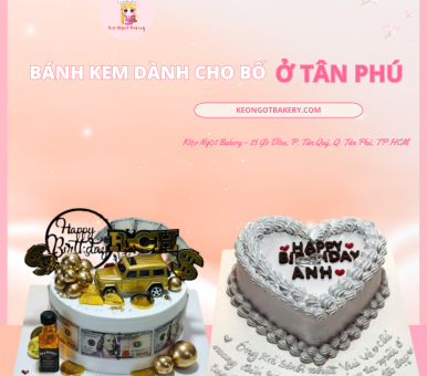  Những Mẫu Bánh Kem Tặng Bố Hot Nhất – Tặng Ba Thật Ý Nghĩa