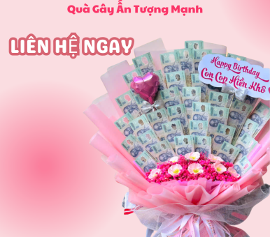 Mẫu Hoa Tiền 500K – Xu Hướng Quà Tặng Hot Nhất 2025