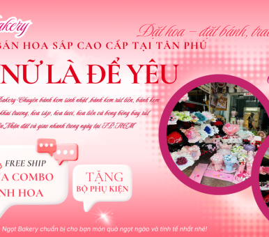 Cửa hàng bán bánh kem ngon tại tân phú giao toàn tphcm