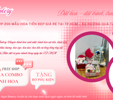 Tổng hợp 200 mẫu hoa tiền đẹp giá rẻ tại TP.HCM – Xu hướng quà tặng hot 2026