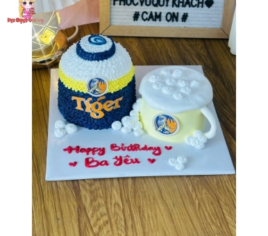 Bánh Kem Ly Bia Hot Trend 2025 – Ý Tưởng Độc Đáo Cho Sinh Nhật Và Tiệc Tùng