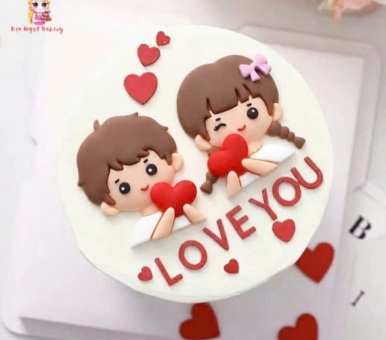 Mẫu bánh kem siêu hot dành tặng ngày Valentine 2026 tại Kẹo Ngọt Bakery