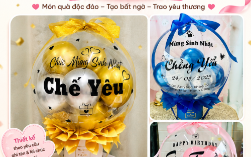 Bóng Bay Rút Tiền Đẹp Ở Đâu Tại Tân Phú? Xu Hướng Quà Tặng Được Yêu Thích Năm 2026
