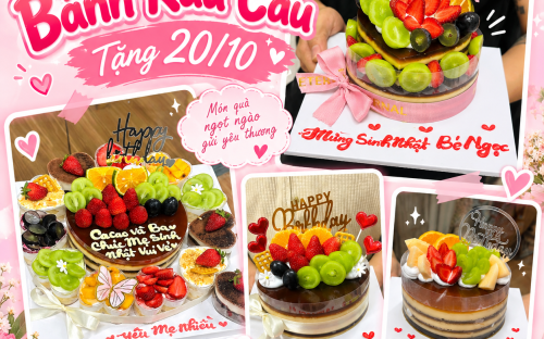Bánh Rau Câu Tặng 20/10 – Món Quà Ngọt Ngào Dành Cho Người Phụ Nữ Bạn Yêu Thương