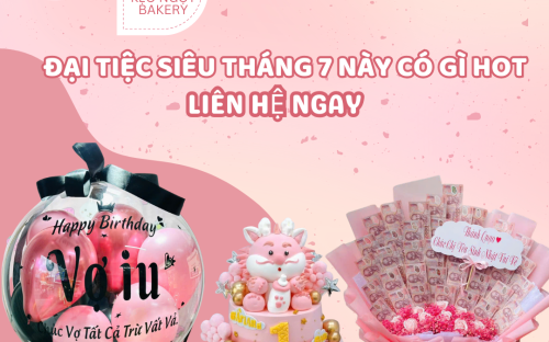 Tháng 7 Có Gì Hot Tại Kẹo Ngọt Bakery?