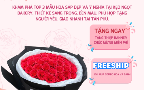Khám Phá 3 Mẫu Hoa Sáp Đẹp Tặng Người Yêu Tại Kẹo Ngọt Bakery – Sang Trọng, Ý Nghĩa và Bền Lâu