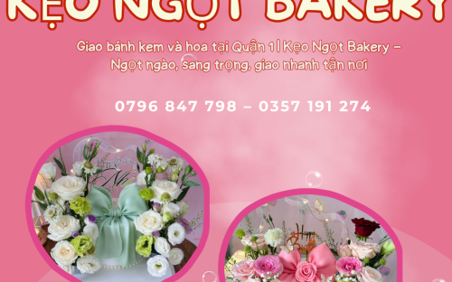 Tiệm Bánh Kem Ngon Ở Quận 1 – Đặt Bánh Sinh Nhật, Bánh Rút Tiền, Combo Hoa Tiền Độc Lạ