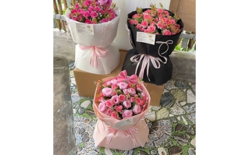 Giỏ trái cây giỏ hoa tươi có sẵn tại Kẹo Ngọt 