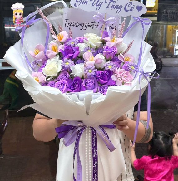 Hoa tri ân thầy cô ngày tổng kết