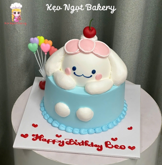 Bánh kem dễ thương tặng các bé gái 