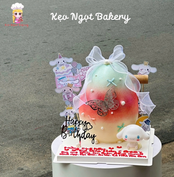 Bánh đập trứng 3 màu hot trend 