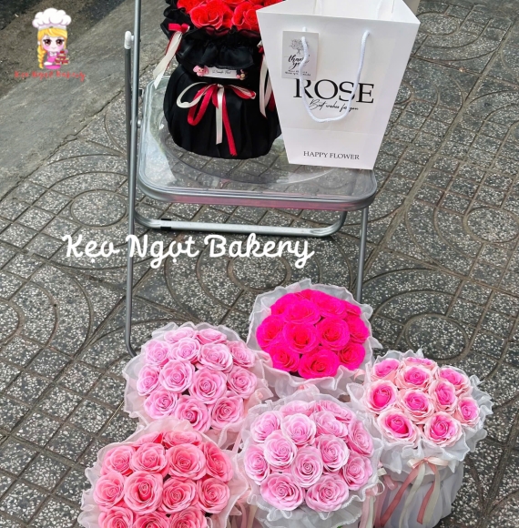 Các mẫu hoa sáp siêu hot tại Kẹo Ngọt 