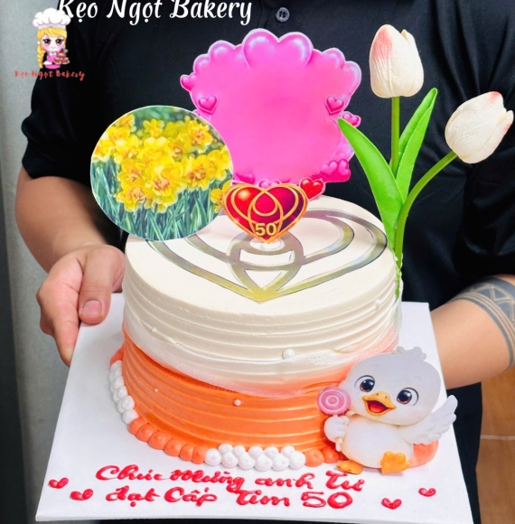 Bánh kem sinh nhật tặng các bạn nam siêu hot