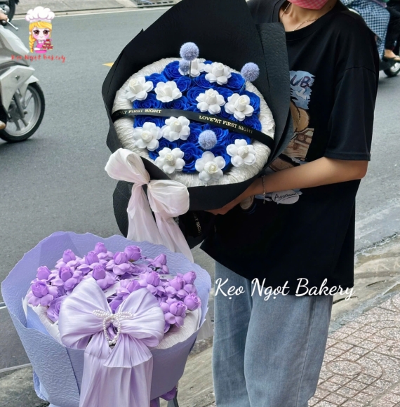 Bó hoa sáp tặng 20/10 hot tại TPHCM giá rẻ 