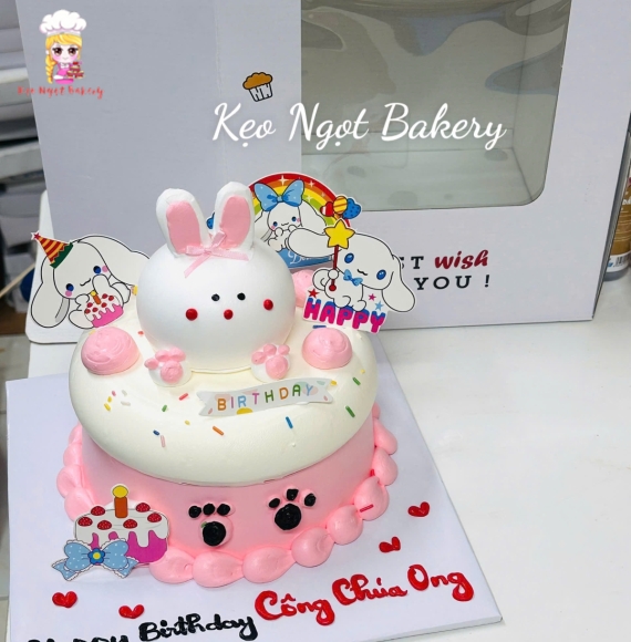 Bánh kem tone dễ thương dành cho công chúa