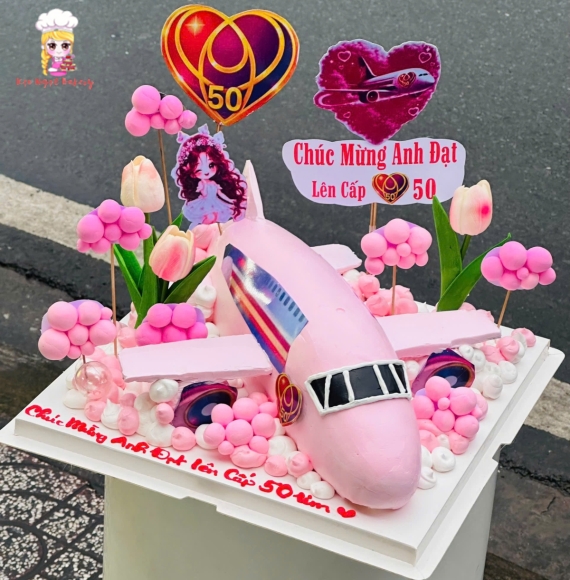 Bánh kem tạo hình dành cho idol live tik tok hot 2026
