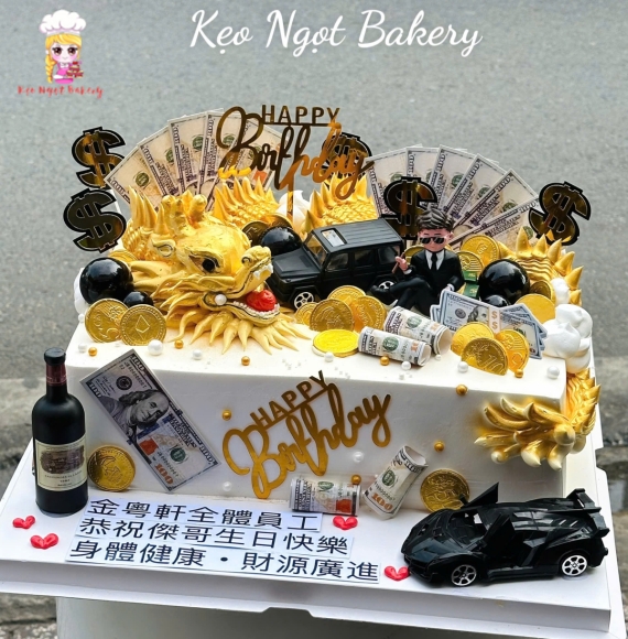 Bánh kem dành cho nam siêu hot hiện nay 