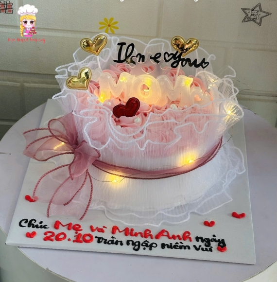 Bánh kem hoa tulip đẹp hot 2026 