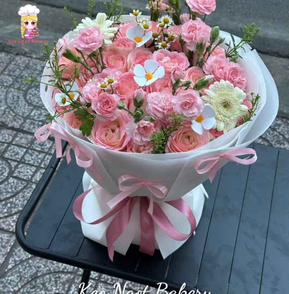 Bó hoa tươi đẹp tặng 20/11 hot 2026 