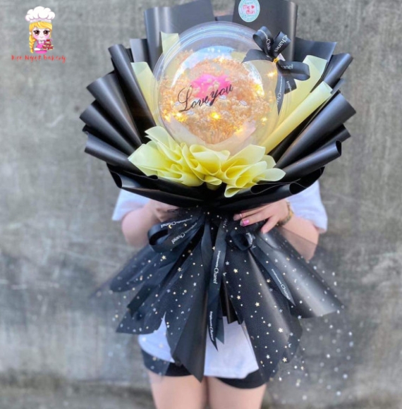 Hoa bong bóng siêu xinh