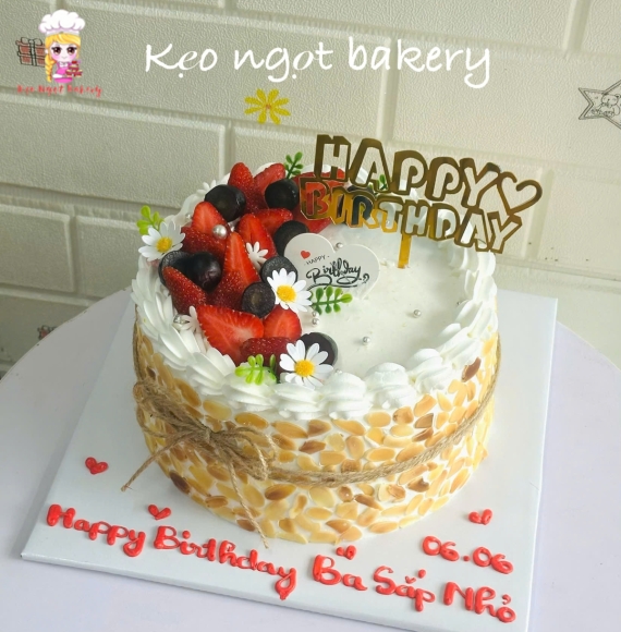 Bánh kem bắp tặng sinh nhật siêu hot 