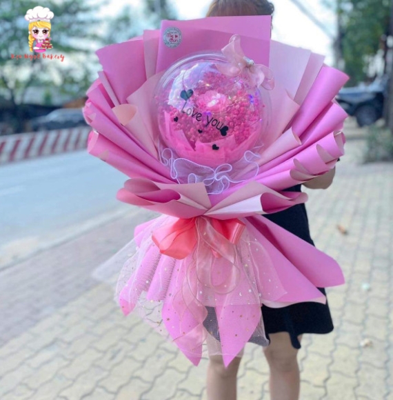 Hoa bong bóng siêu xinh