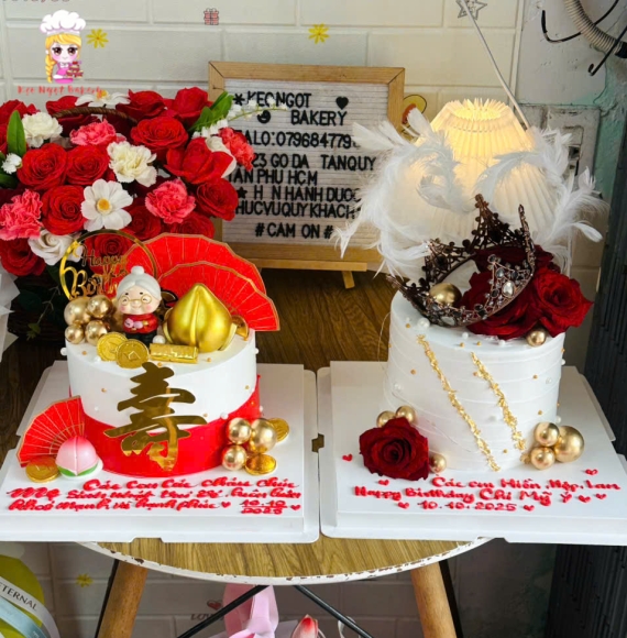 Combo bánh kem siêu đỉnh tại Kẹo Ngọt