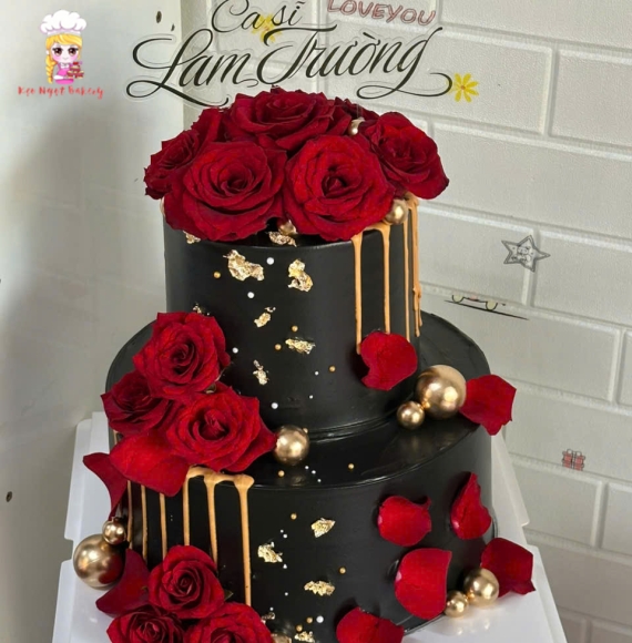 Bánh hoa cho Ca Sĩ Lam Trường