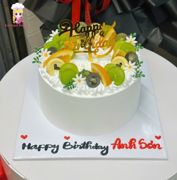Bánh sinh nhật trái cây