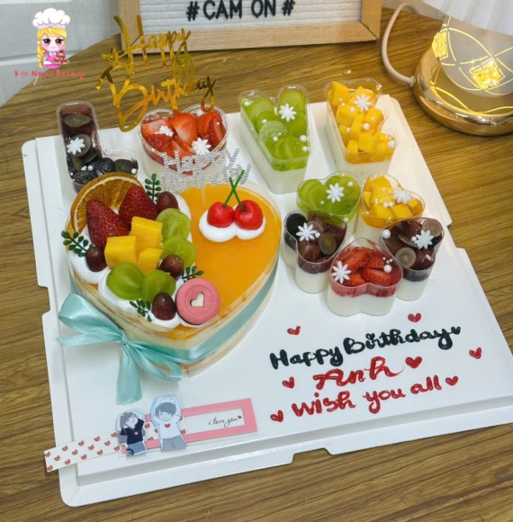 Mẫu bánh sét ly panacota siêu chuộng