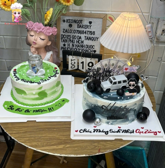 Combo bánh kem siêu hot dành cho nam