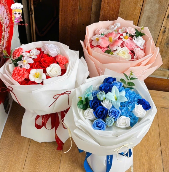 Hoa sáp sỉ lễ 20/11 mẫu hot theo yêu cầu