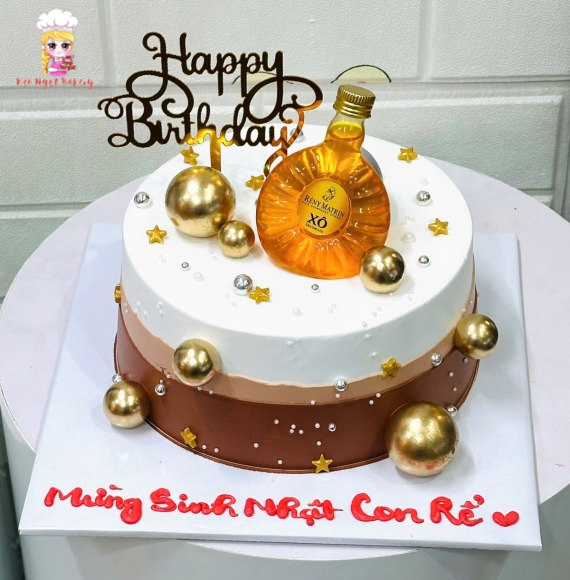 Bánh kem dành cho nam có sẵn tại tiệm Kẹo Ngọt