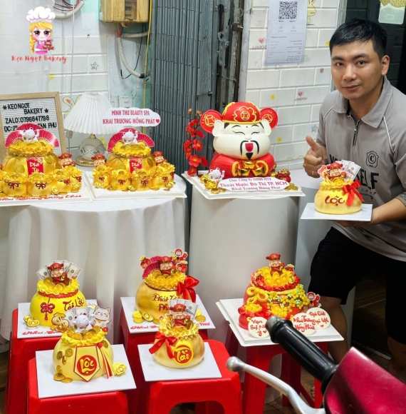 Tổng hợp cái loại bánh mừng chỉ có tại Kẹo Ngọt