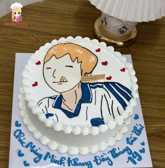 Bánh kem sinh nhật tặng bạn làm theo yêu cầu 