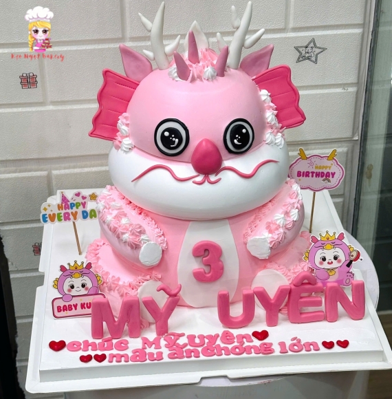 Bánh sinh nhật tạo hình con vật tại Kẹo Ngọt