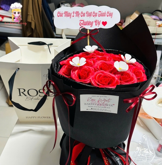 Bó hoa sáp siêu hot tại Kẹo Ngọt