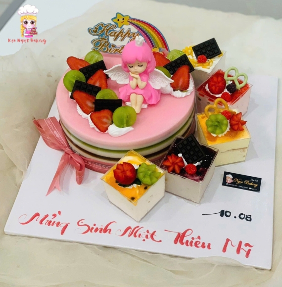 Bánh kem rau câu siêu hot tặng sinh nhật