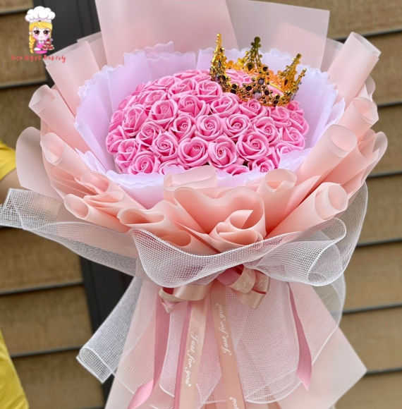 Hoa sáp hồng vương miện
