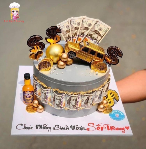 Bánh kem Sinh nhật tặng sếp