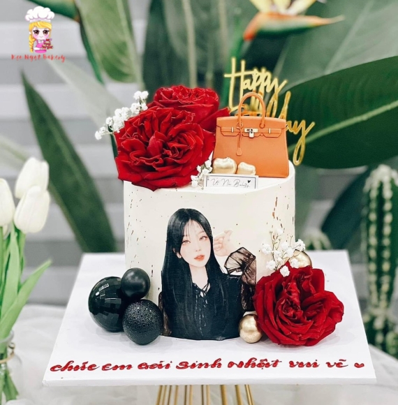 Bánh Kem mẫu túi hermes