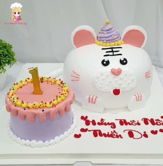 Bánh Kem mẫu thú dành cho bé thổi nôi