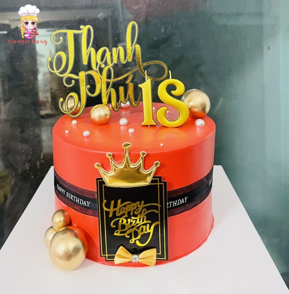 Bánh Kem cắt chữ Theo tên khách