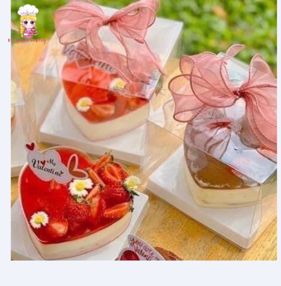 Sét tim 1 cái. Hộp meca trong