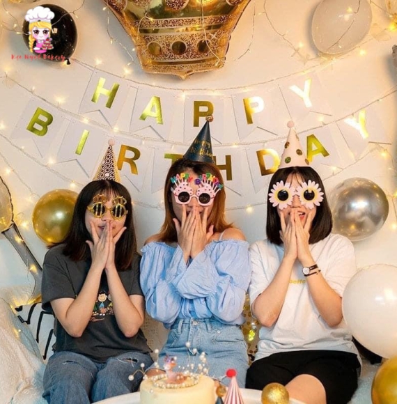 Combo nón sinh nhật bánh kem và nón