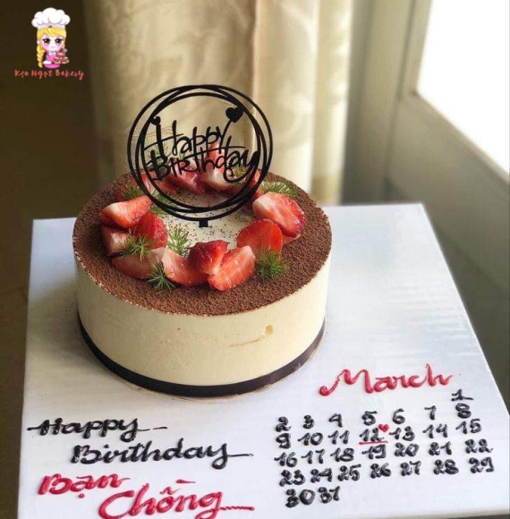Tiramisu cacao tặng chồng